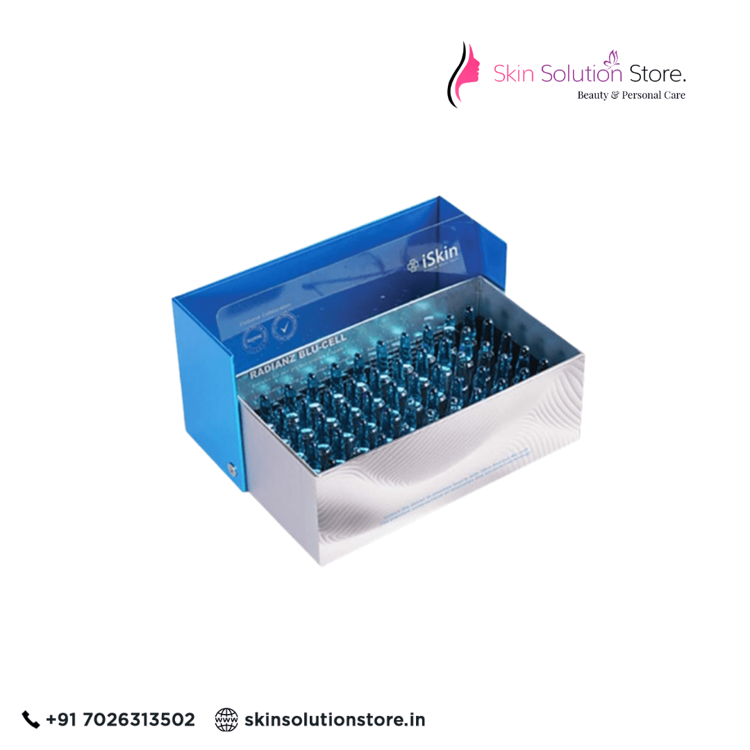 Iskin Radianz Blu Cell With NAD+ Glutathione Skin Whitening Skin Whitening Glutathione Injection - 50 Session - Switzerland