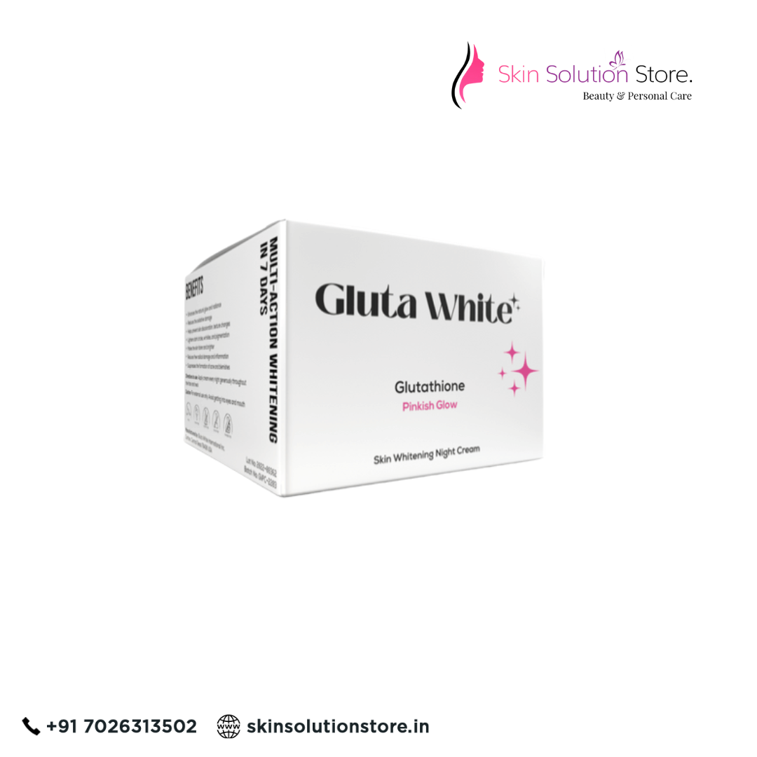 Gluta White Advanced Glutathione Skin Whitening Cream | Brightening & Anti-Pigmentation Formula