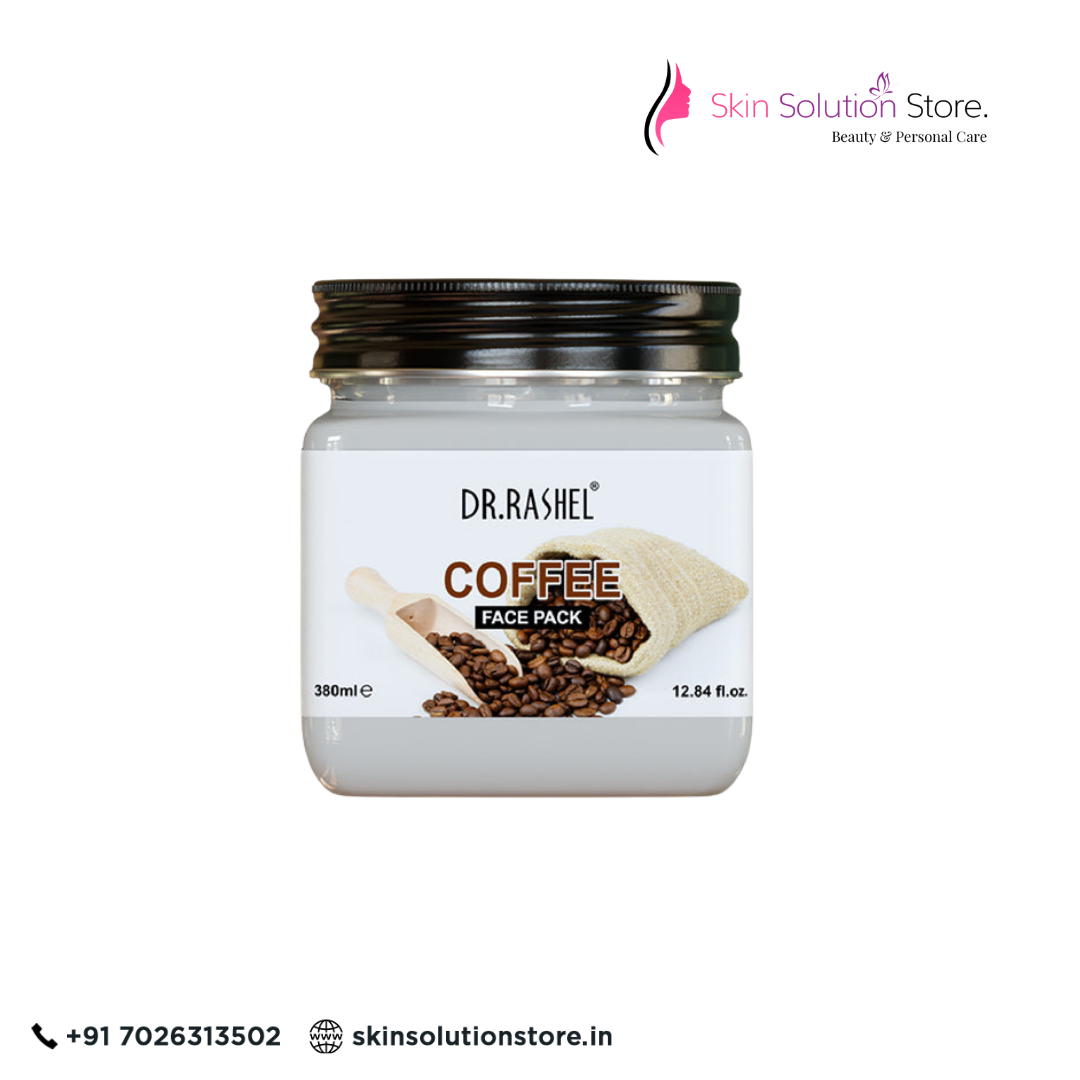 Dr. Rashel Coffee Face Pack – 380ml | Brightening, Detox & Energizing Care