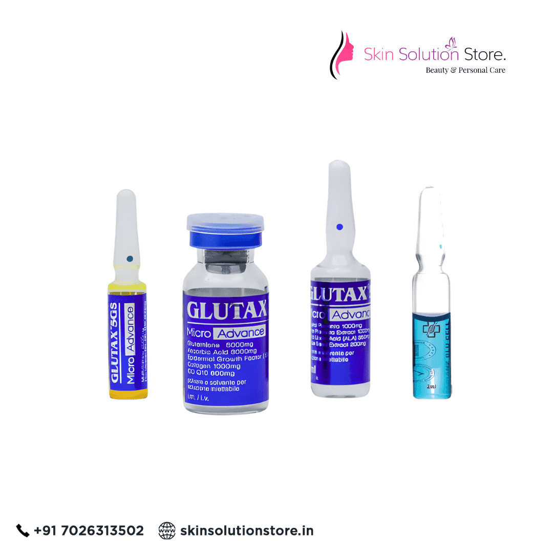 Glutax 5GS Micro Advance & Iskin Radianz Blu Cell NAD+ | Whitening Booster Session