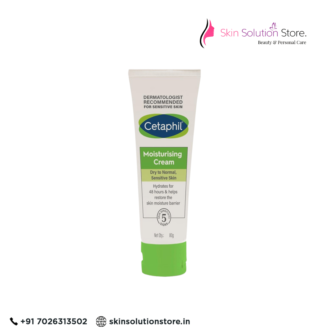 Cetaphil Moisturising Cream 80g | Deep Hydration for Sensitive Skin
