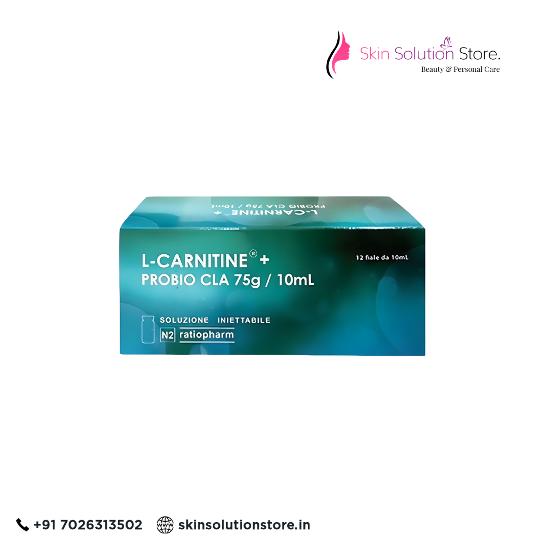 l carnitine probio cla 75g L-Carnitine 35g Injection* is a high-dose injectable used for fat loss,  metabolism support, and weight management. It's usually a mix of L-Carnitine  + CLA + probiotics/vitamins, sold under brands like ProBio Nutrition,