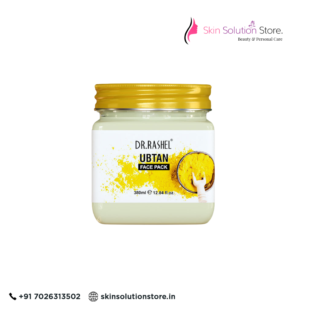 Dr. Rashel Ubtan Face Pack (Haldi) – 380ml | Brightening, Clarifying & Glow