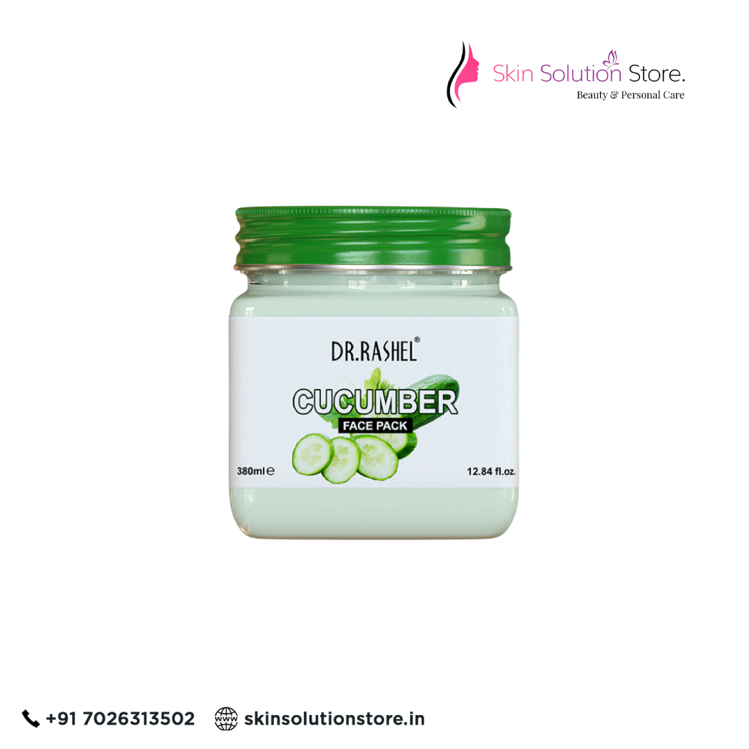 Dr. Rashel Cucumber Face Pack – 380ml | Soothing, Cooling & Hydrating Care