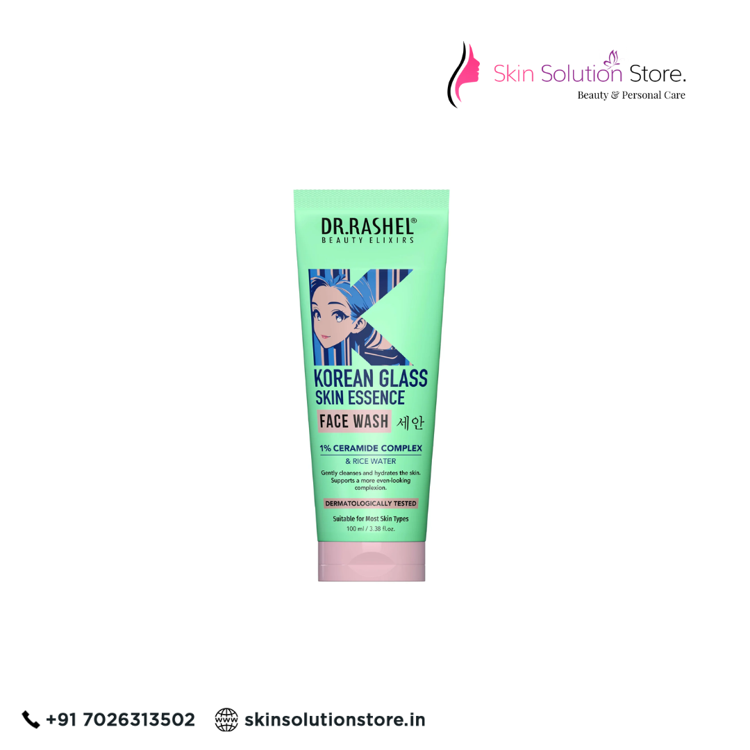 Dr. Rashel Korean Glass Skin Essence Face Wash | Hydrating & Brightening Care