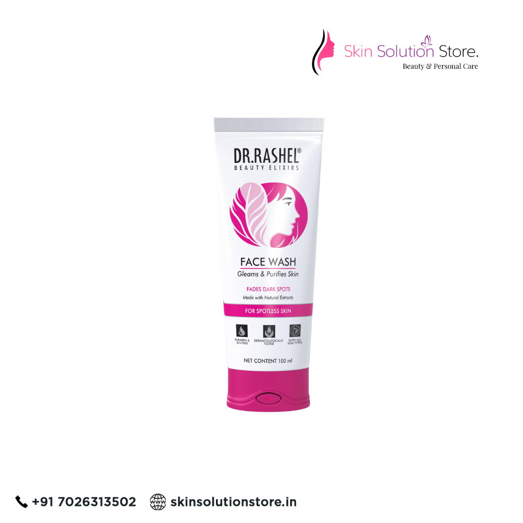 Dr. Rashel White Skin Face Wash – 100ml | Whitening, Brightening & Glow
