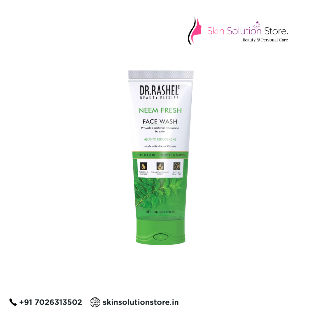 Dr. Rashel Neem Fresh Face Wash – 100ml | Anti-Acne, Purifying & Refreshing