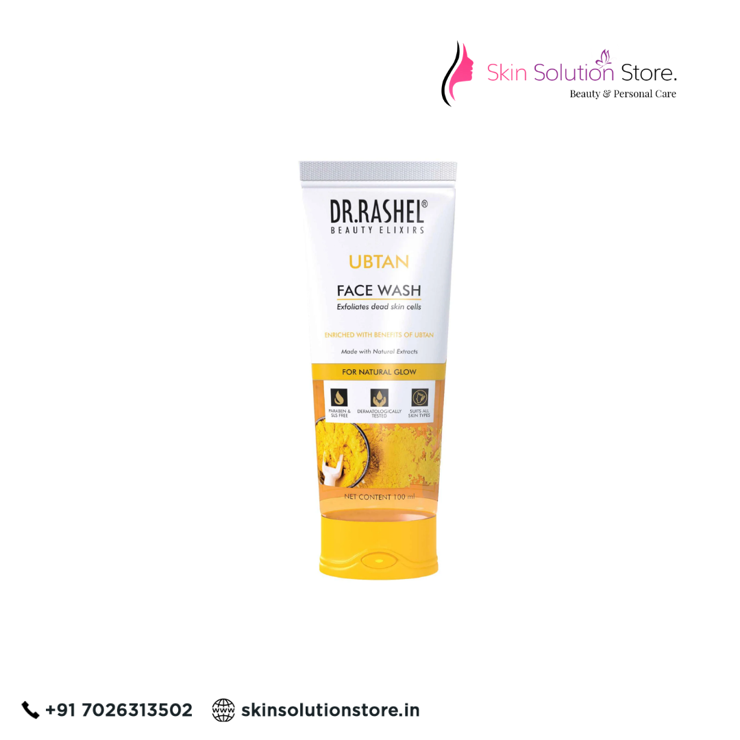 Dr. Rashel Ubtan Face Wash – 100ml | Brightening, Clarifying & Natural Glow