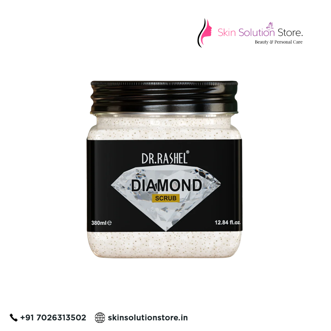 Dr. Rashel Diamond Scrub – 380ml | Brightening, Exfoliating & Radiant Glow