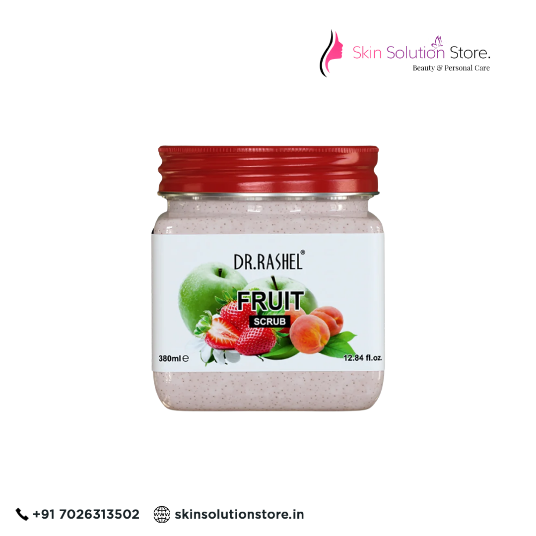 Dr. Rashel Fruit Scrub – 380ml | Exfoliating, Brightening & Refreshing Care