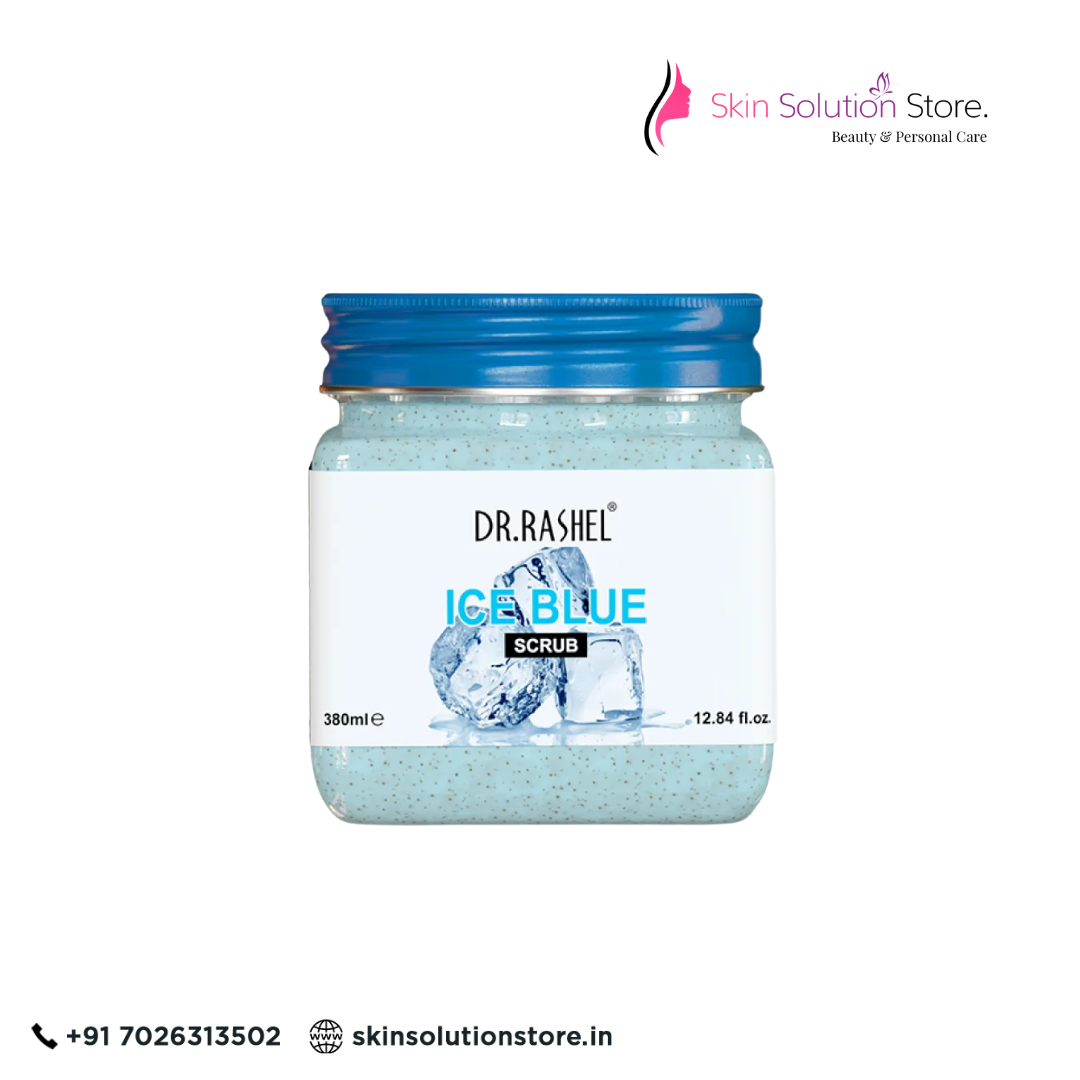 Dr. Rashel Ice Blue Scrub – 380ml | Exfoliating, Refreshing & Cooling Care