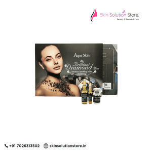 Aqua Skin Brilliant Diamond Max Aquaism Sparkling White 10 Sessions Skin Whitening Glutathione Injection