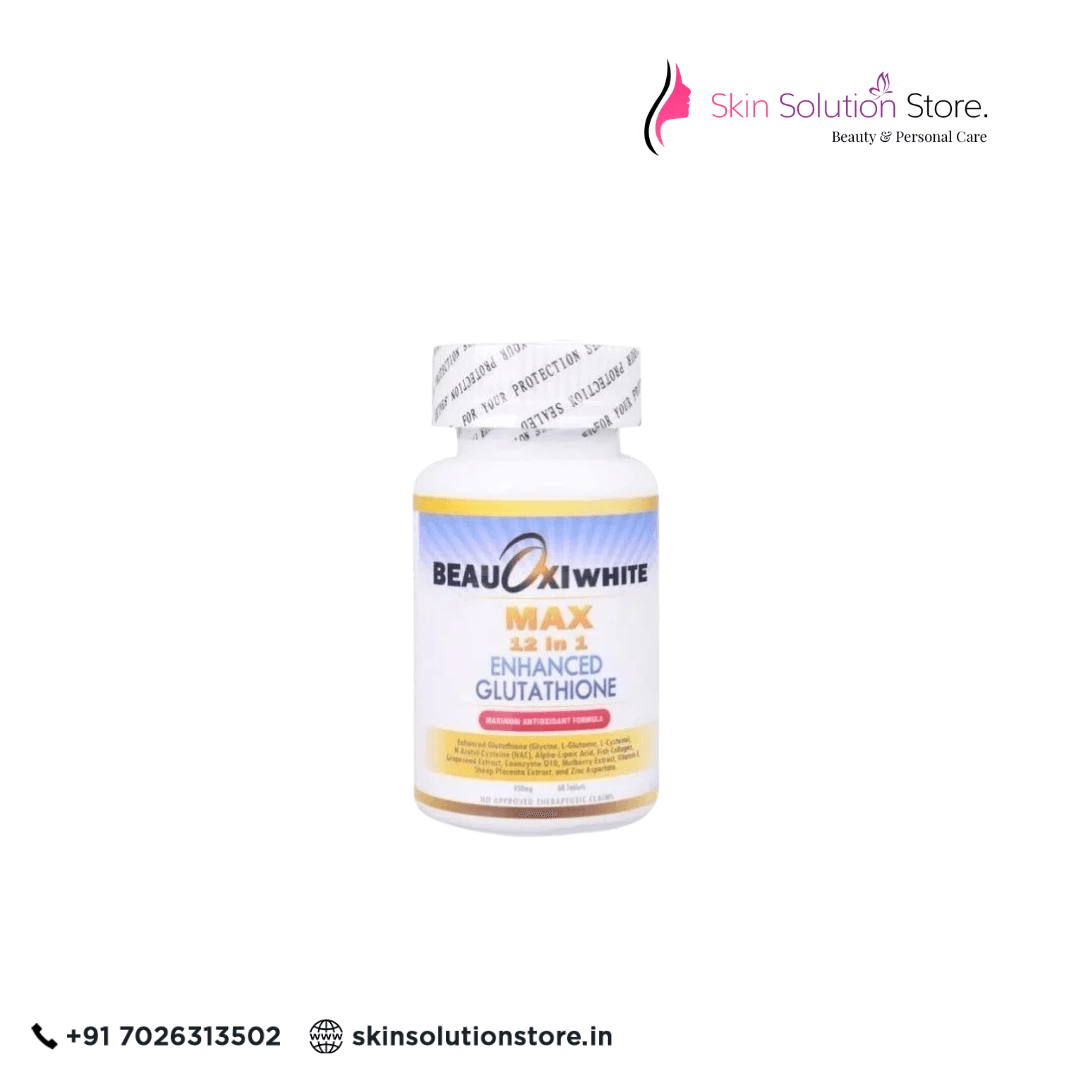 Beauoxi White Max 12 In 1 Enhanced Glutathione Skin Whitening Capsules