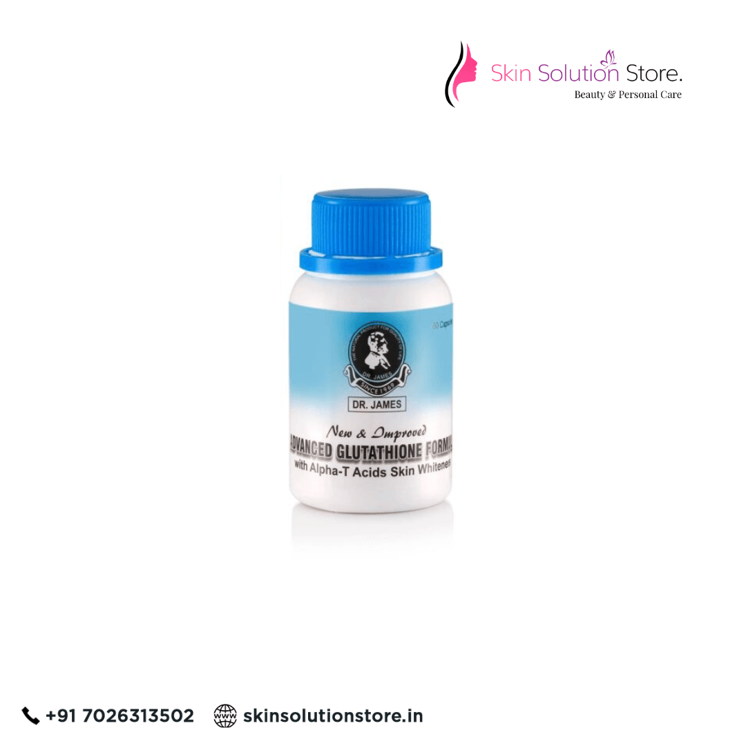Dr. James Glutathione Skin Whitening Capsules (60 Capsules) Skin Solution Store Dr. James Glutathione Skin Whitening Capsules (60 Capsules) Skin Solution Store