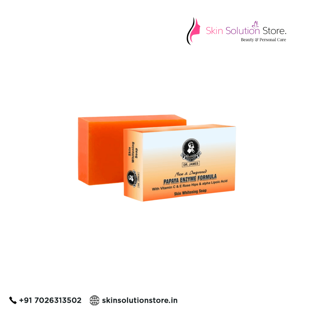 dr james glutathione skin whitening soap Bright ISOKART Dr. James Papaya Enzyme Skin
