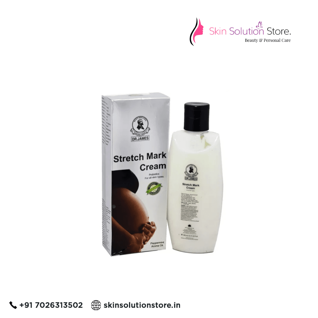 Dr. James Stretch Mark Cream 200ml Skin Solution Store Dr. James Stretch Mark Cream 200ml Skin Solution Store
