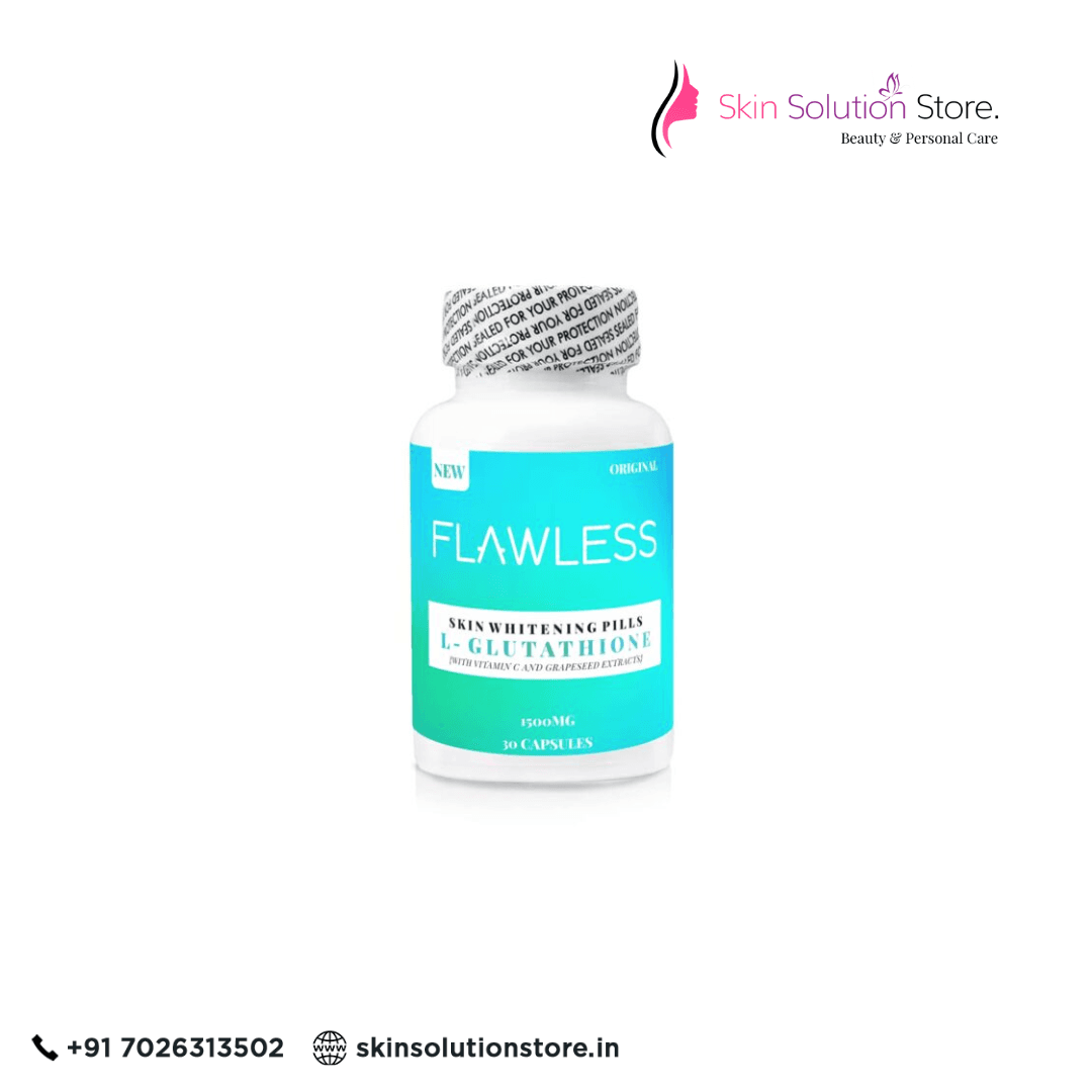 Flawless L-Glutathione Skin Whitening Capsules (30) Skin Solution Store Flawless L-Glutathione Skin Whitening Capsules (30) Skin Solution Store