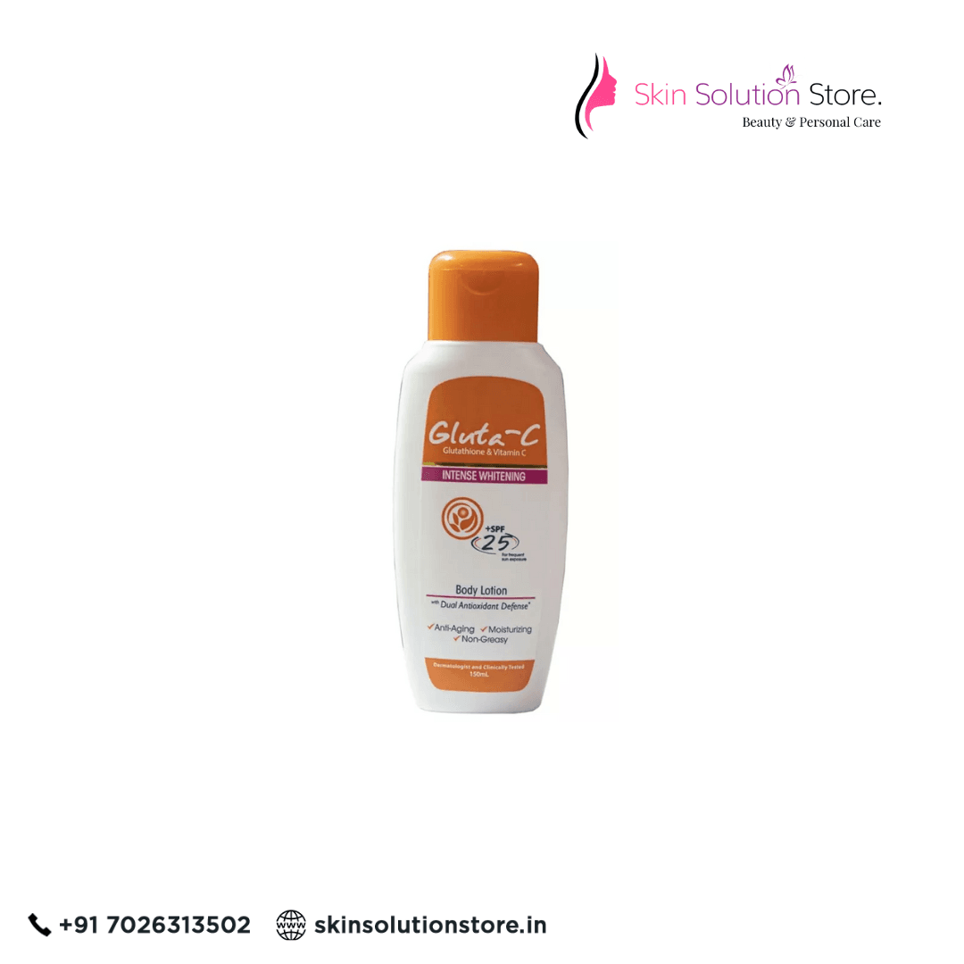 Gluta C Intense Whitening Dual Antioxidant Lotion SPF 25... Skin Solution Store Gluta C Intense Whitening Dual Antioxidant Lotion SPF 25... Skin Solution Store