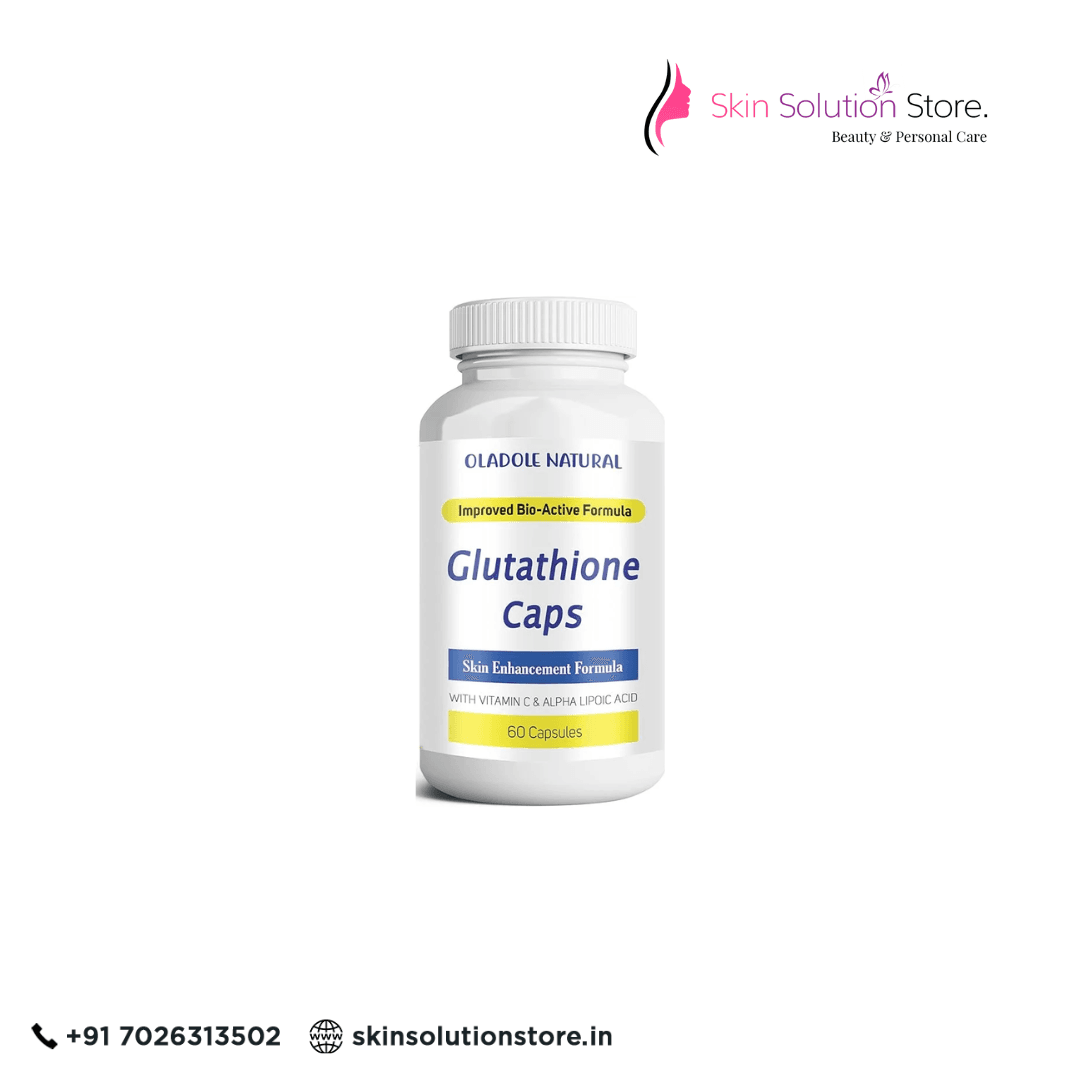 Oladole Natural Glutathione Complex 620mg Skin Whitening Capsules (60)