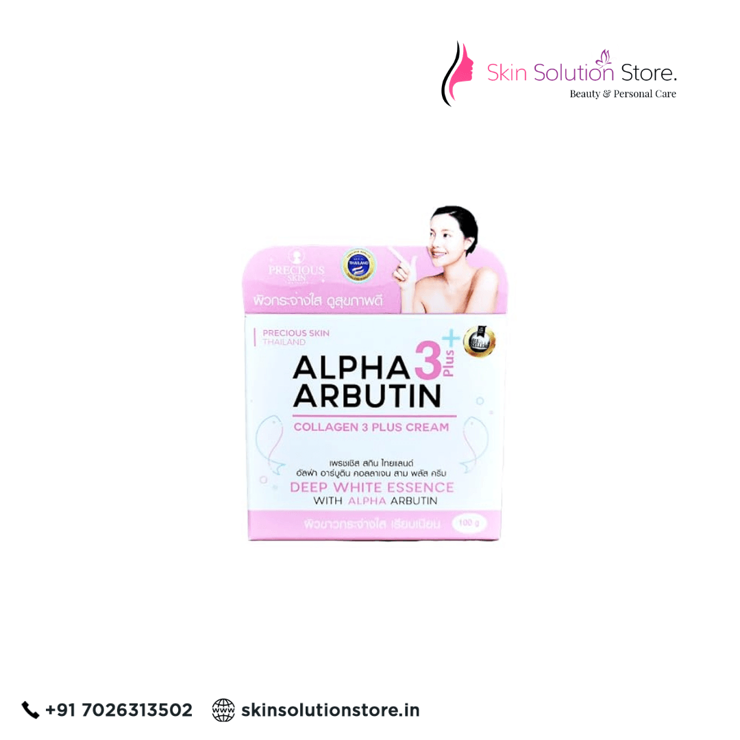 Precious Skin Alpha Arbutin 3 Plus Collagen Skin Whitening Cream 30g