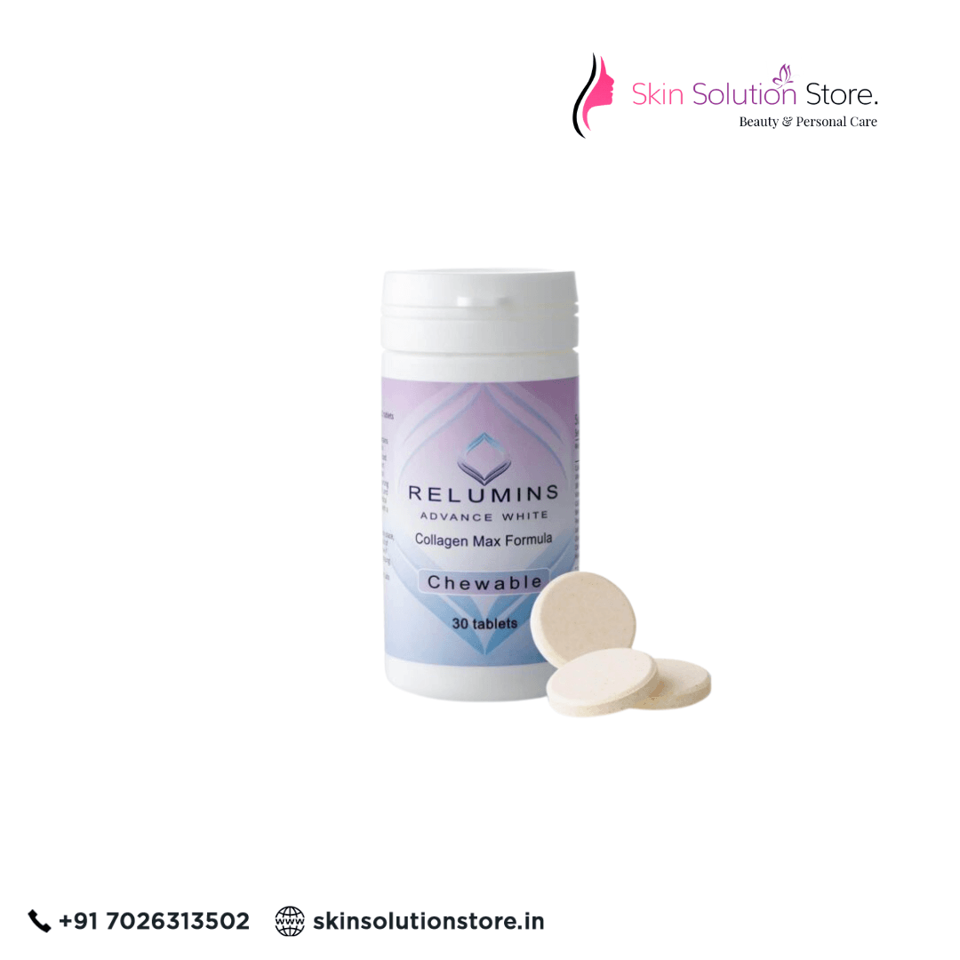 Relumins Advanced White Collagen Max Formula Chewable Skin Whitening Capsules