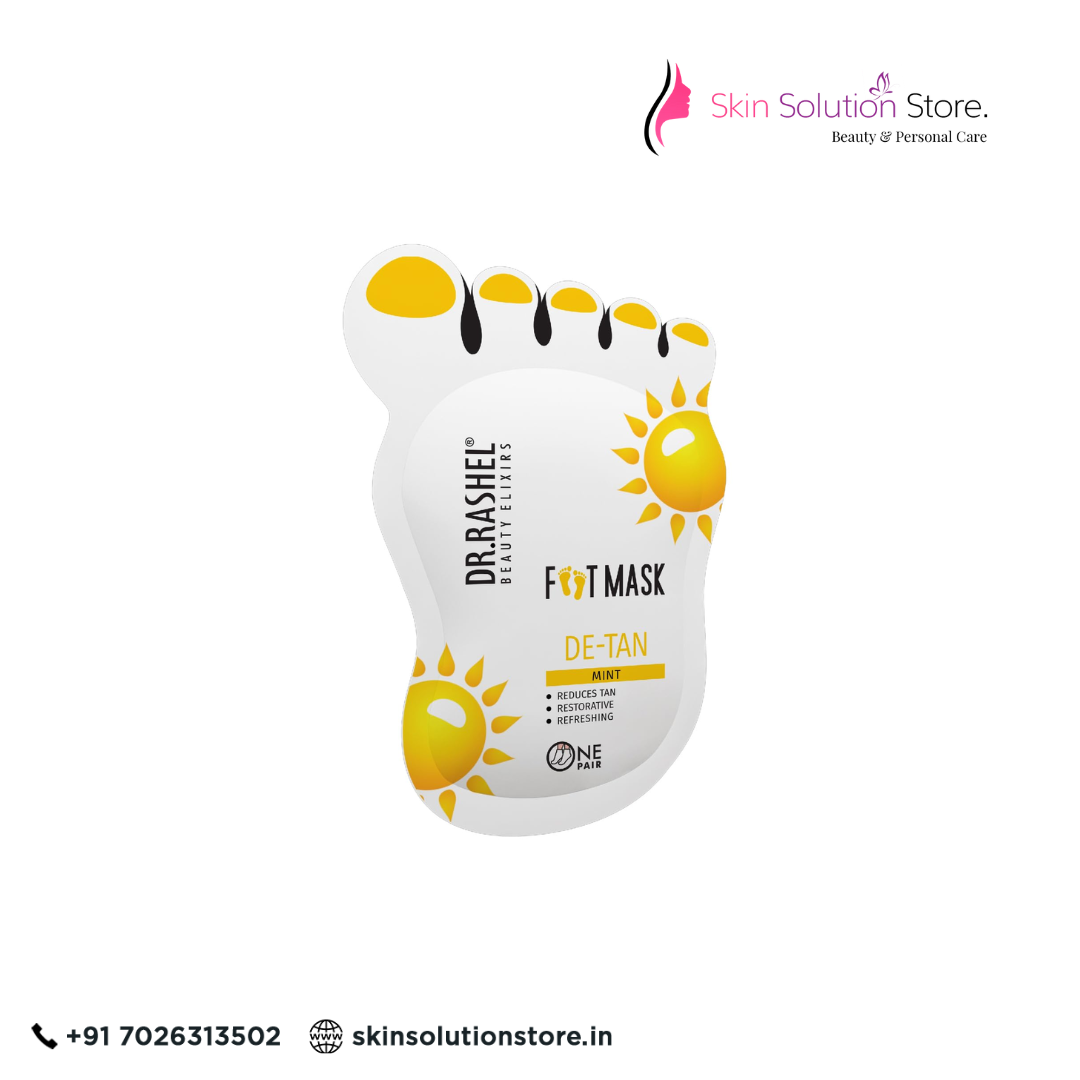 Dr. Rashel De-Tan Foot Mask | Brightening, Softening & Repairing Care