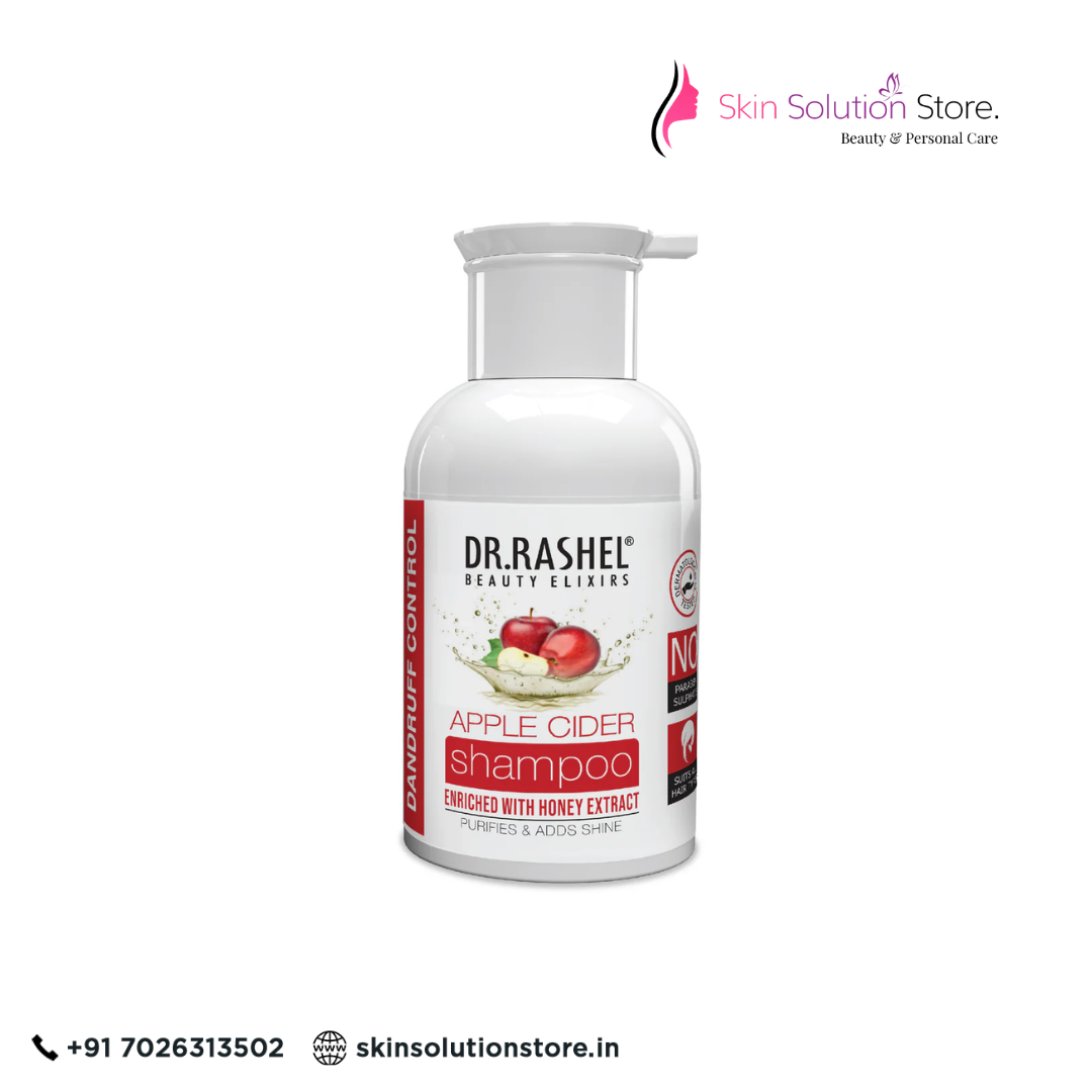 Dr. Rashel Apple Cider Shampoo – 250ml | Anti-Dandruff, Shine & Hair Care