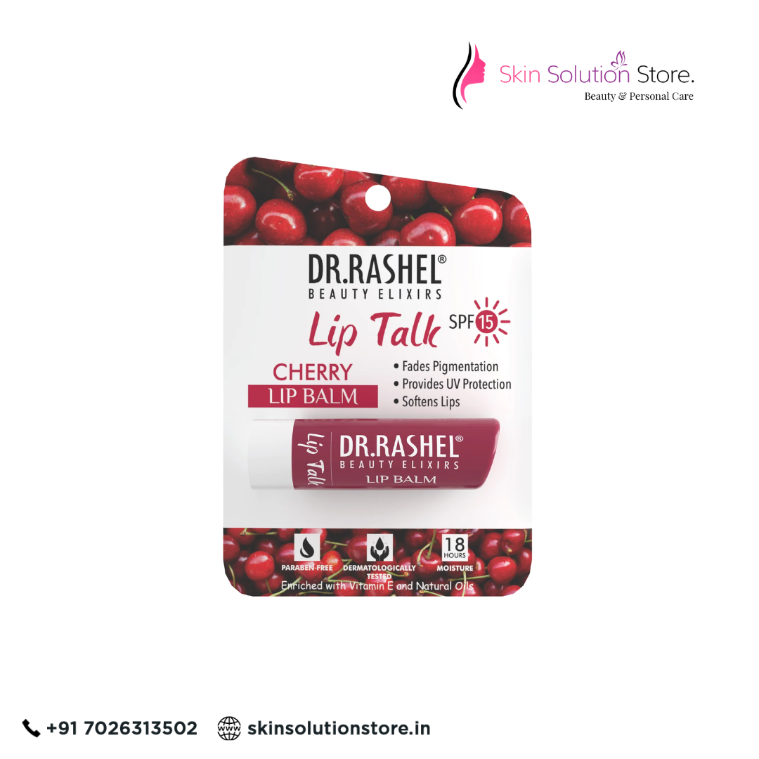 Dr. Rashel Cherry Lip Balm | Moisturizing, Softening & Natural Care
