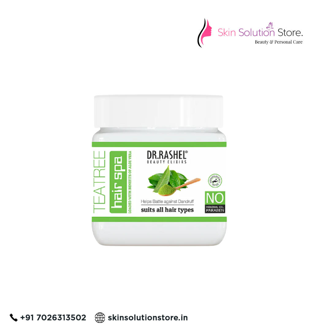Dr. Rashel Tea Tree Hair Spa – 360ml | Anti-Dandruff, Refreshing & Nourishing
