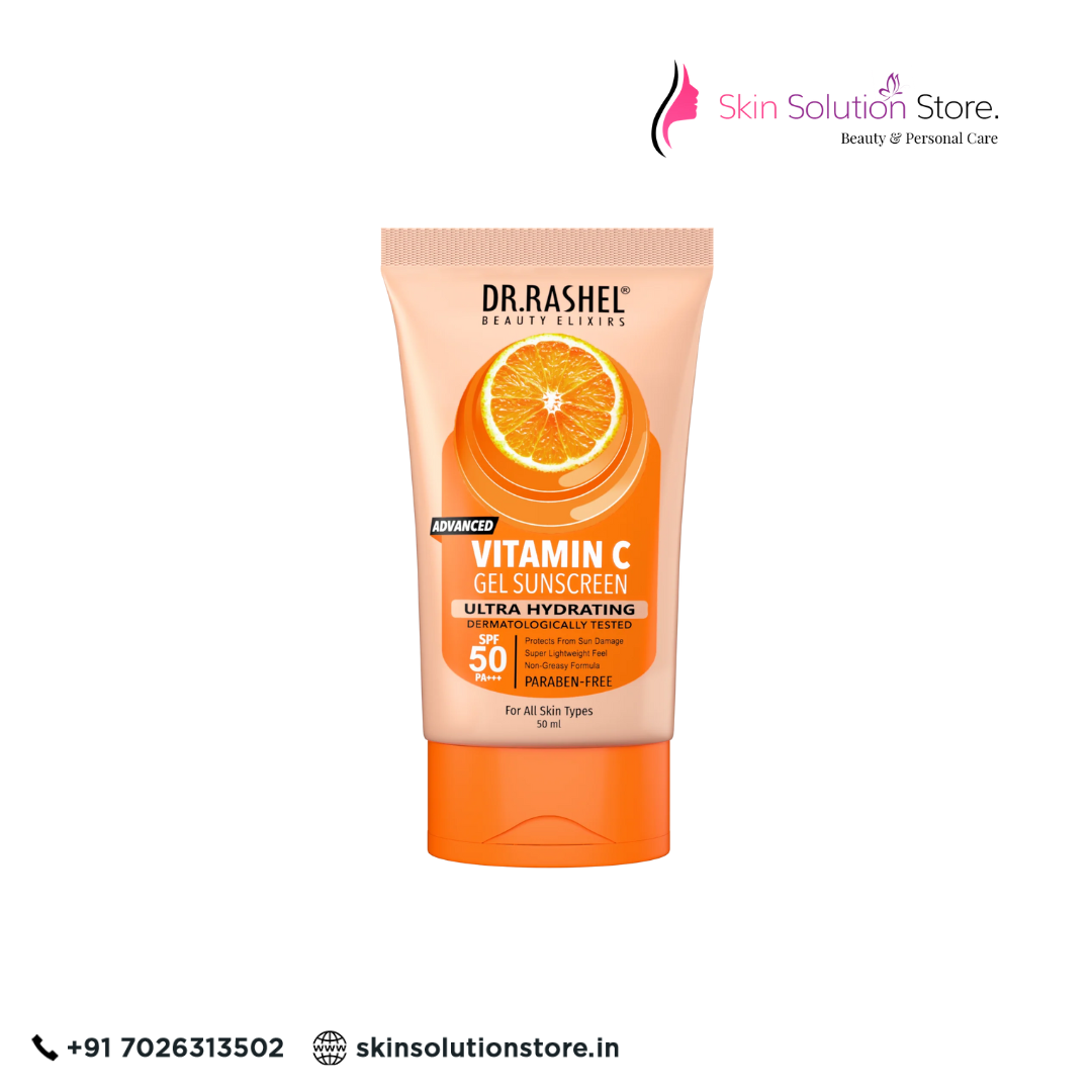 Dr. Rashel Vitamin C Sunscreen SPF 50 | Brightening & Daily Sun Care