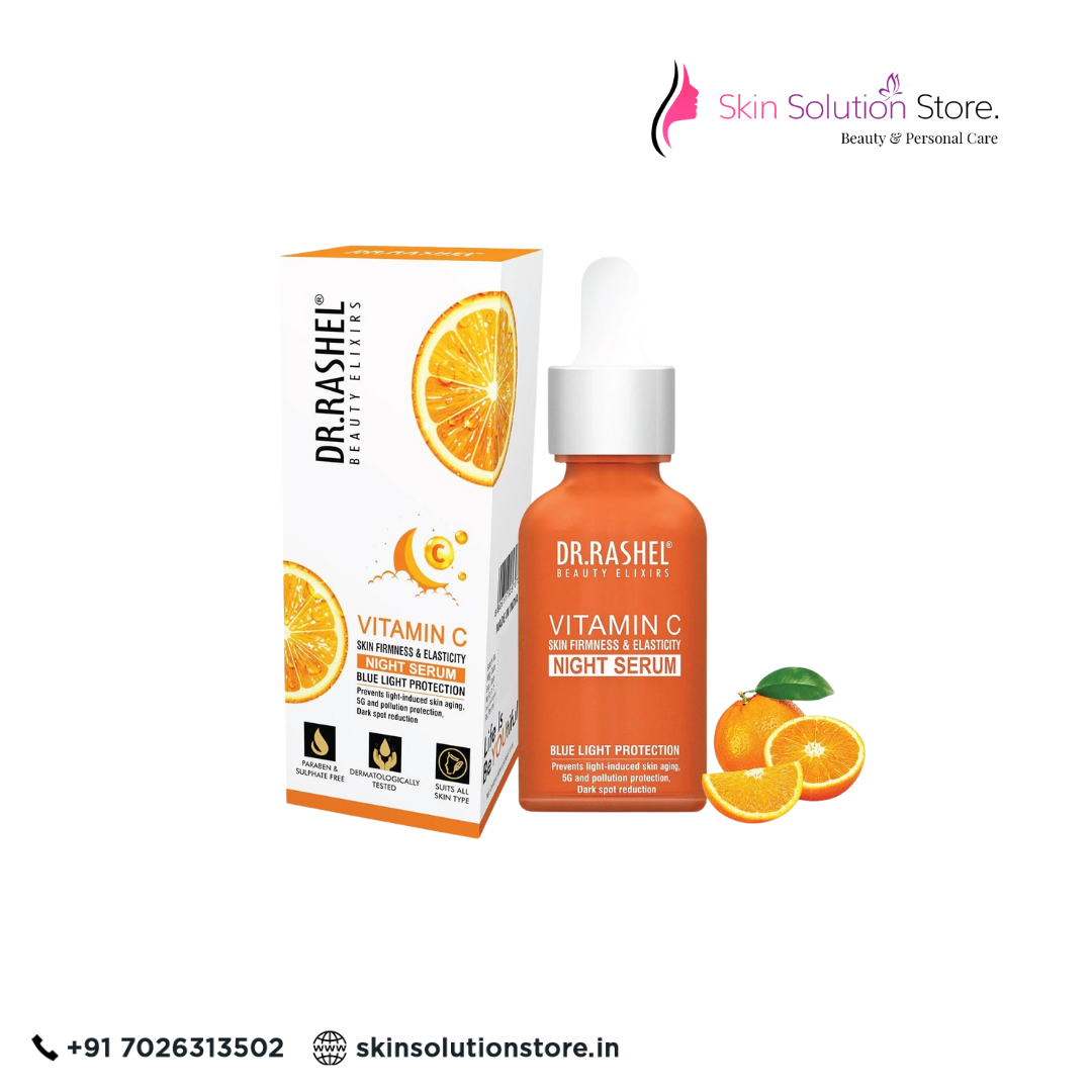 Dr. Rashel Vitamin C Night Serum 30ml – Brightening & Anti-Aging Care