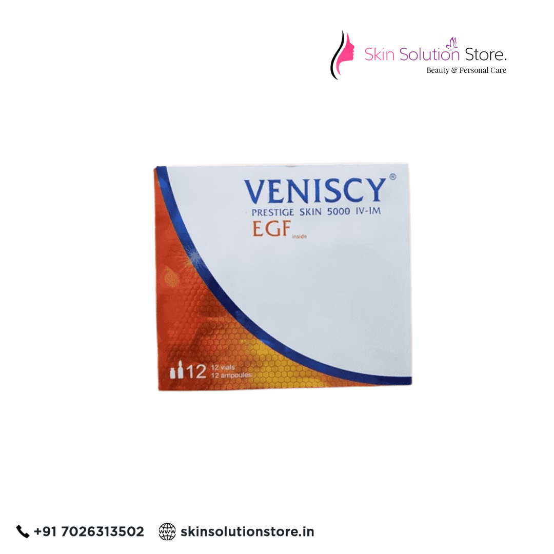 Veniscy Prestige 5000 Egf Glutathione Skin Whitening Skin Whitening Glutathione Injection