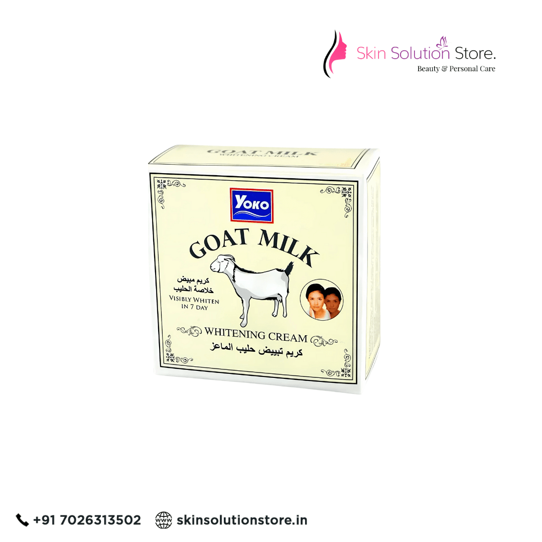 Yoko Goat Milk Skin Whitening Cream 4g