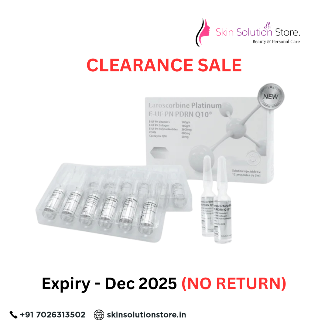 Laroscorbine Platinum E UF PN Vitamin C 200g & Collagen 180g – Whitening & Anti-Aging Clearance Sale - Expiry: Dec 2025