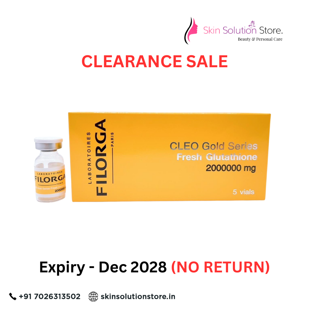 Filorga Gold Fresh Glutathione 2,000,000mg – Skin Whitening & Anti-Aging Clearance Sale | Expiry: Dec 2028