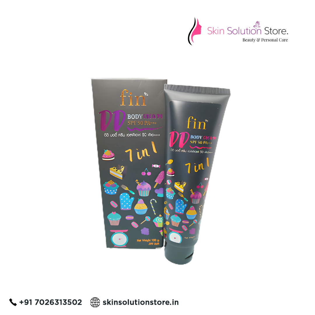 Fin DD Body Cream SPF 50 PA+++ | 7 in 1 Brightening Body Care