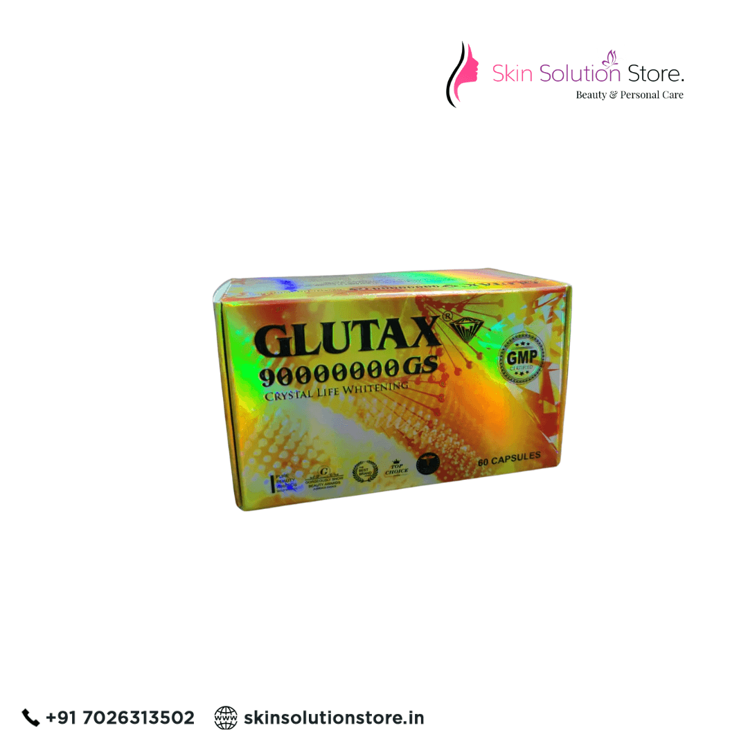 Glutax 90000000GS Crystal Life Whitening Capsules | Skin Brightening Formula