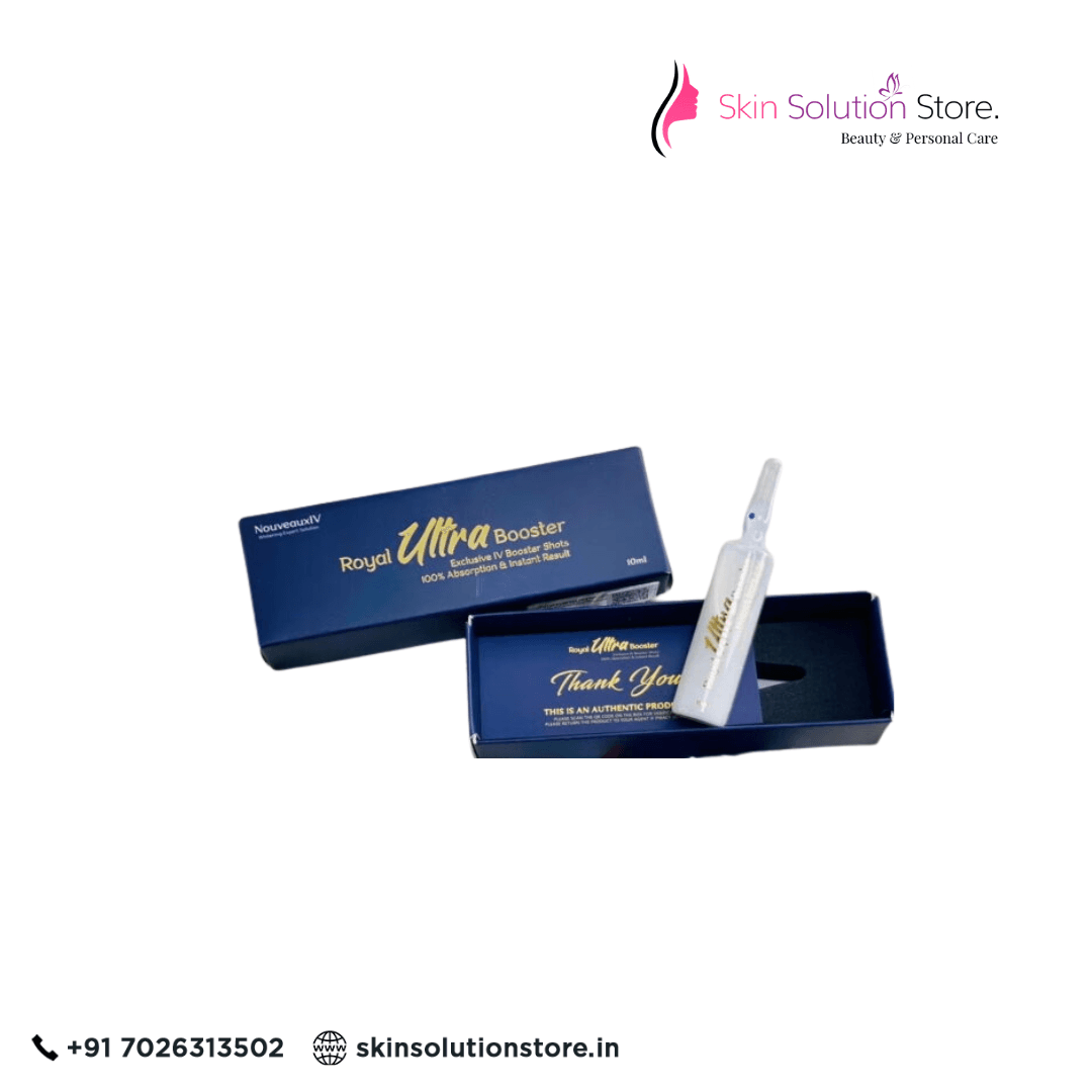 Royal Ultra Booster Glutathione Skin Whitening Skin Whitening Glutathione Injection - 1 Session - France
