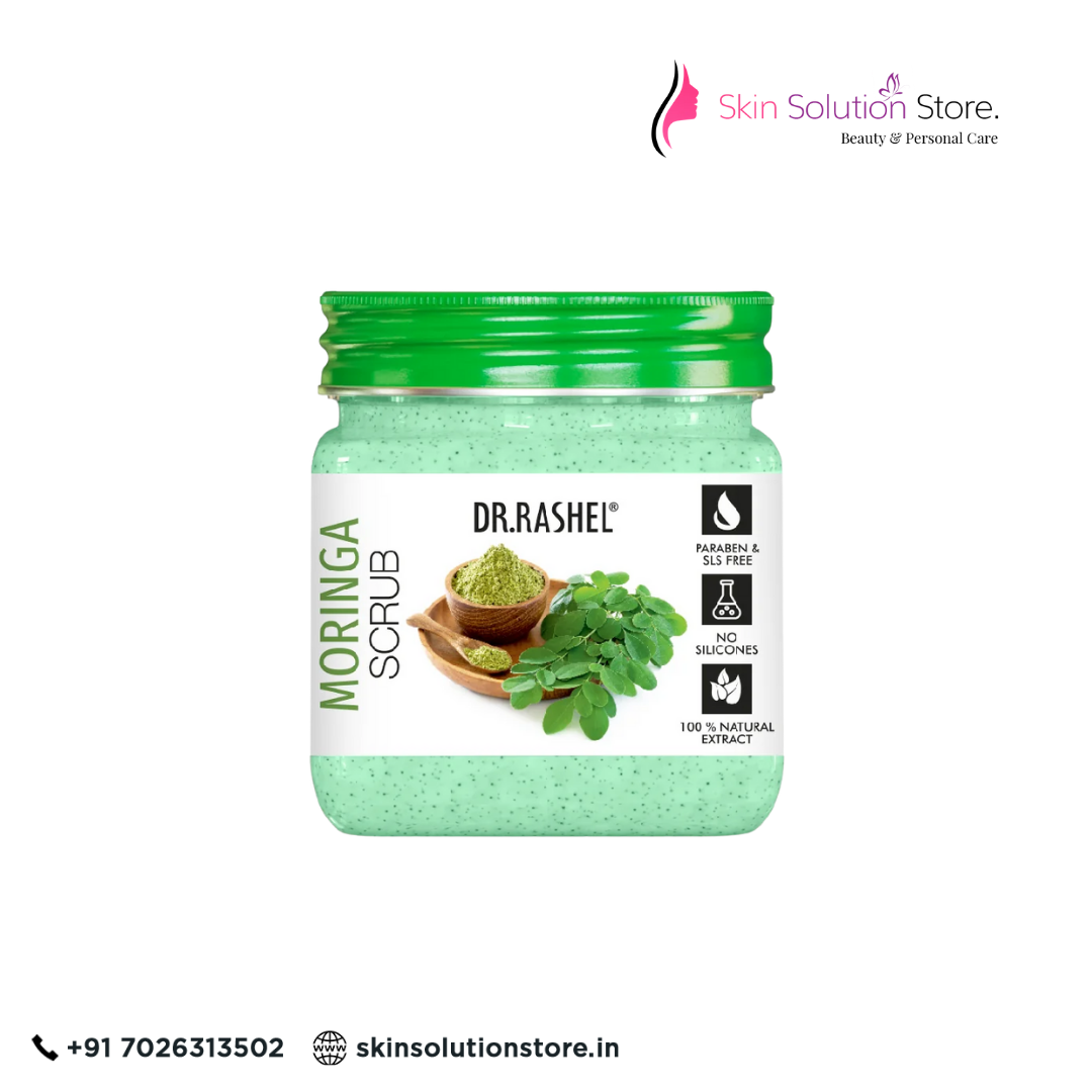 Dr. Rashel Moringa Scrub | Purifying, Exfoliating & Nourishing Skin Care