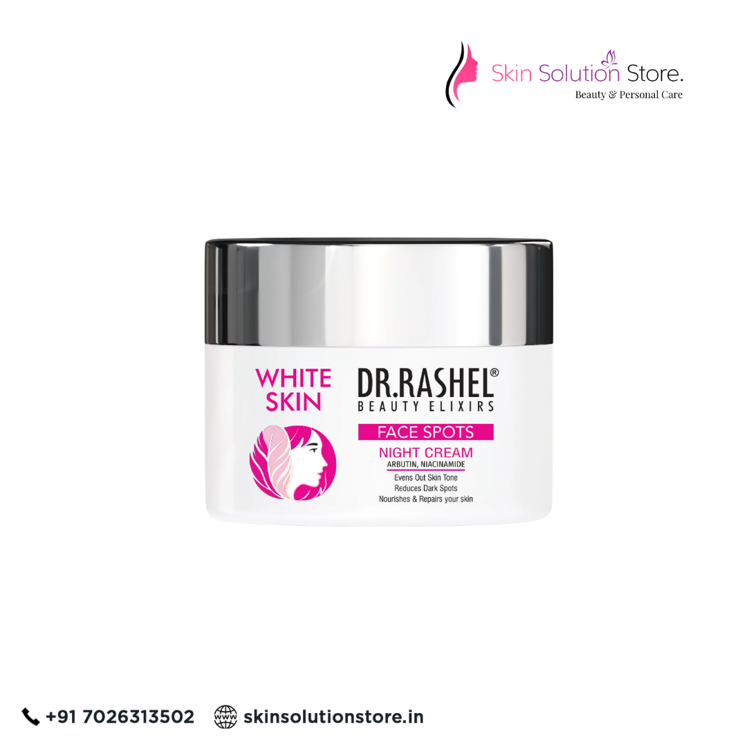Dr. Rashel White Skin Face Night Cream – 50gm | Brightening & Repair Care