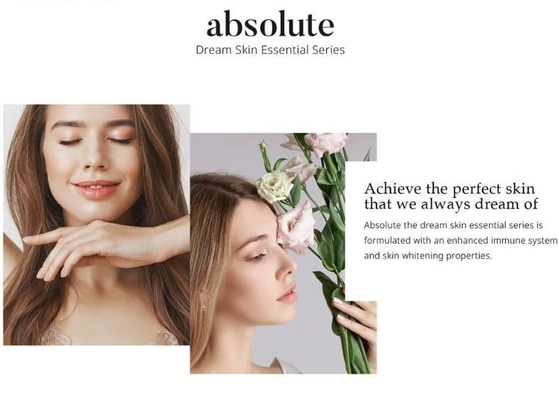Absolute Dream Skin Essential Series 5000mg Glutathione... Skin Solution Store Absolute Dream Skin Essential Series 5000mg Glutathione... Skin Solution Store