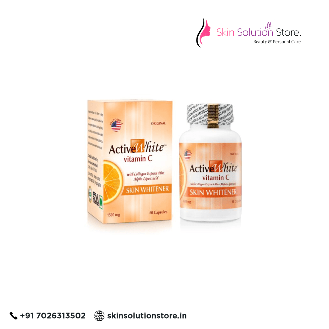 Active White Vitamin C 1000mg Skin Whitening Capsules