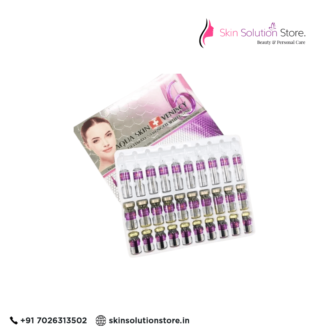 Aqua Veniscy 6 Ultimate Strength 10 Sessions Skin Whitening Injection