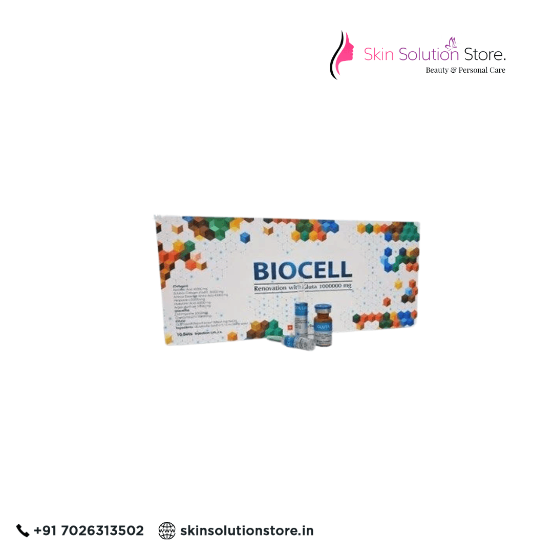 Biocell Renovation With Gluta 1000000mg Glutathione Skin Whitening Skin Whitening Glutathione Injection