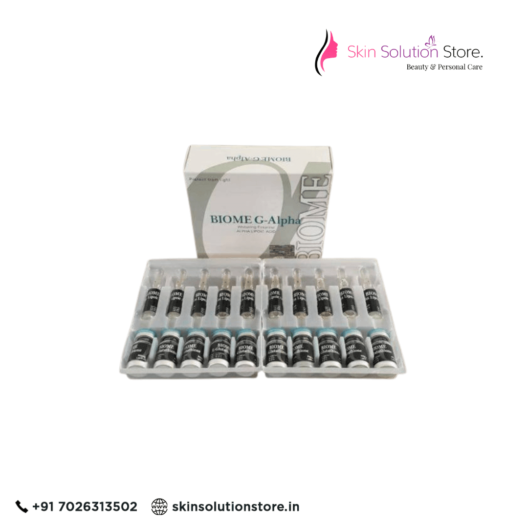 Biome G Alpha Glutathione Skin Whitening Injection