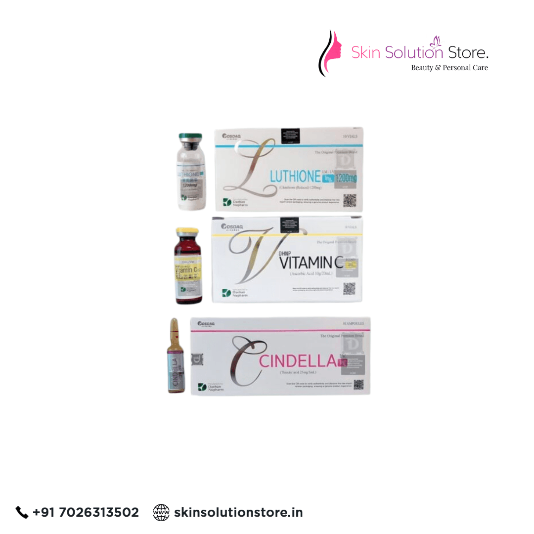 Cindella 1200mg 10 Sessions Gluathione Skin Whitening Glutathione Injection For Skin Whitening