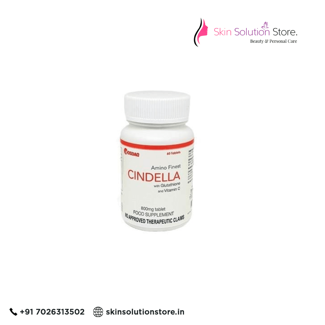 Cindella Amino Finest With Glutathione & Vitamin C 800mg Skin Whitening Capsules