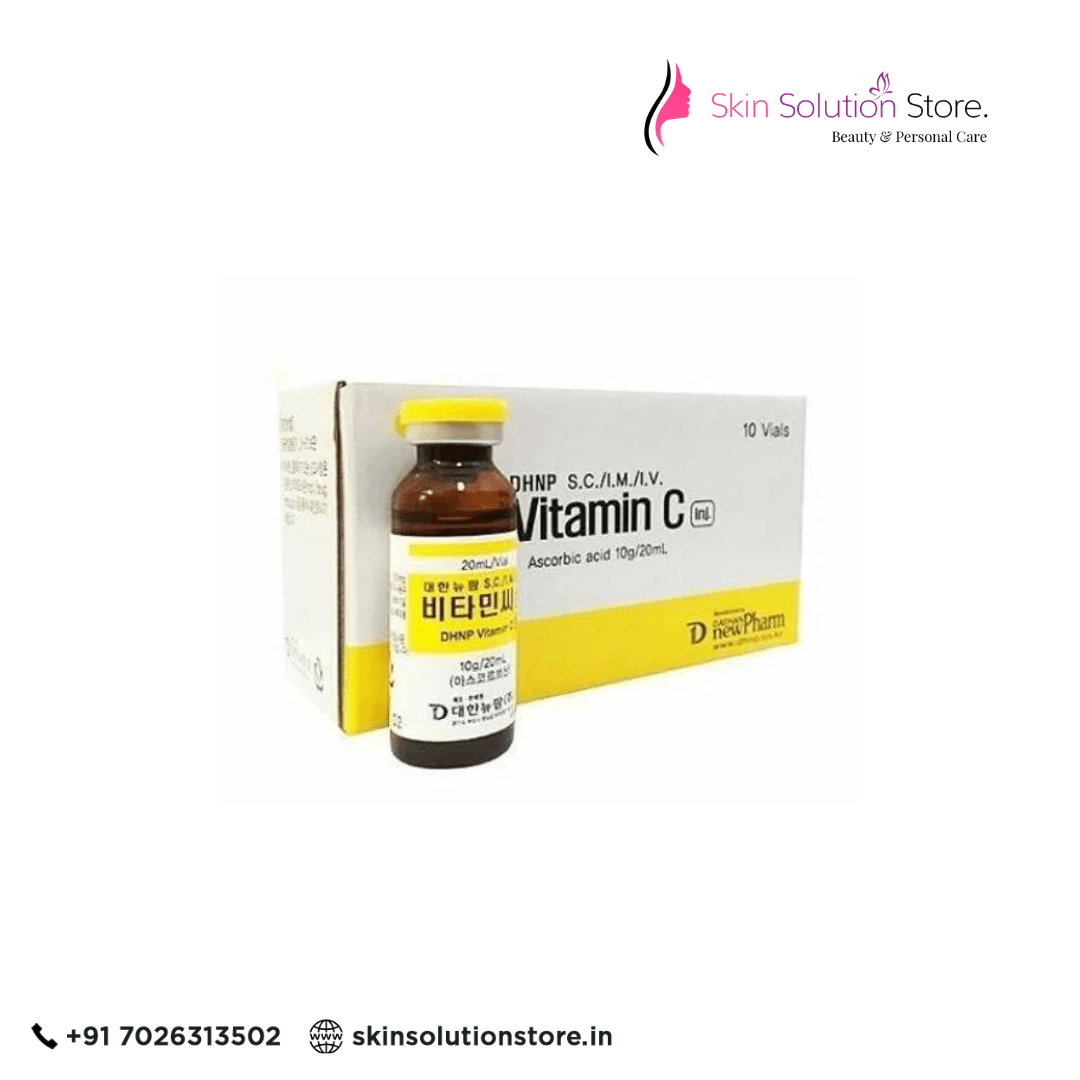 Cindella Vitamin C Ascorbic Acid 10000mg 20ml 10 Sessions Skin Whitening Glutathione Injection