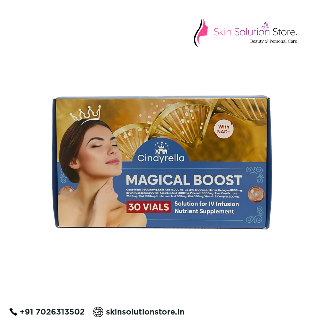 Cindyrella Magical Boost NAD+ Glutathione Injection | 30 Sessions Whitening Care