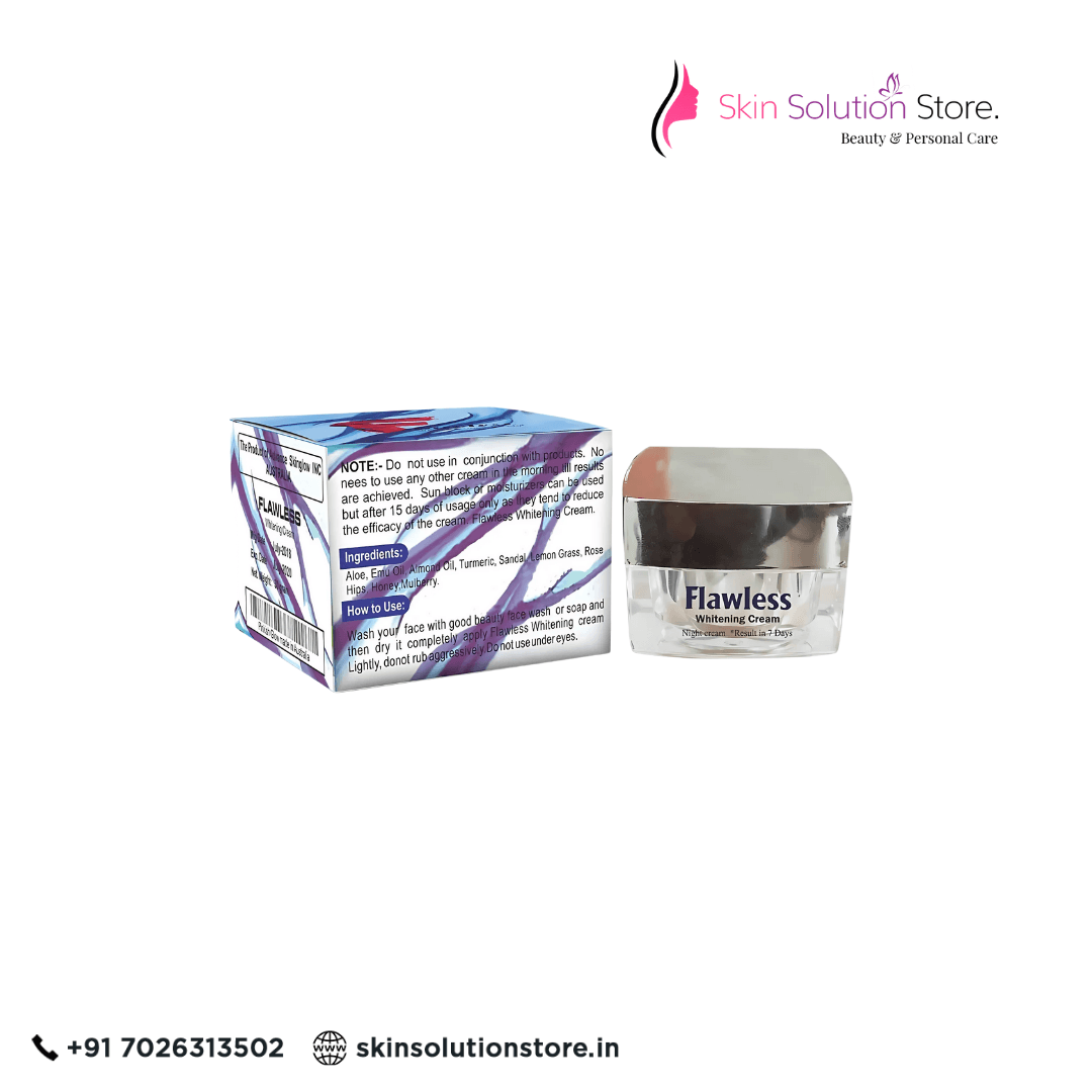 Flawless Skin Whitening Night Cream – Advanced Brightening & Nourishing Formula for Even Tone